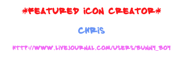 Check Out Chris G's Icons